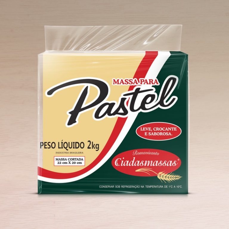 Massa para Pastel Cortada – 22 X 20cm – Ciadasmassas
